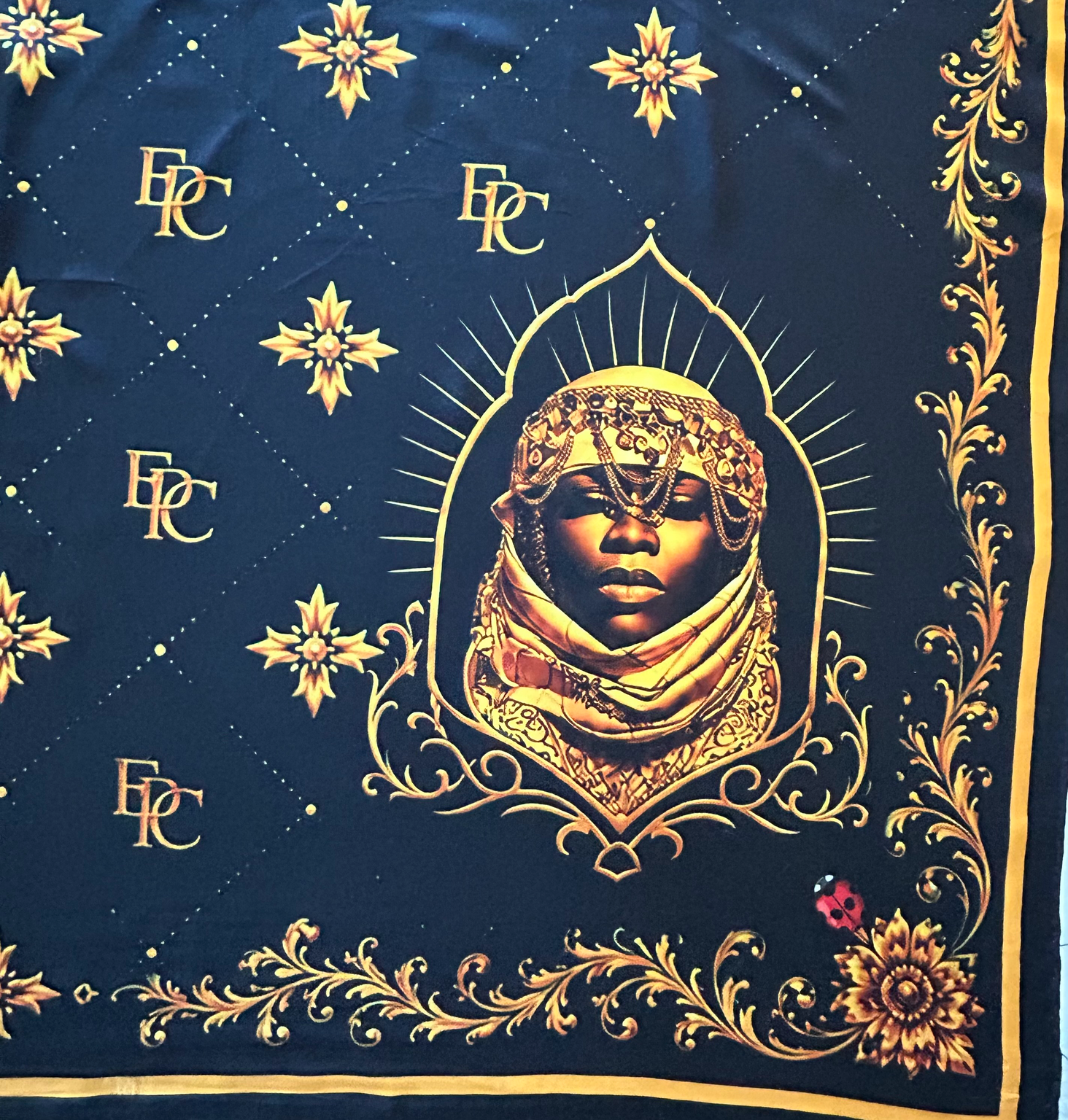 The EPC Silk Scarf | Signature Monogram Collection