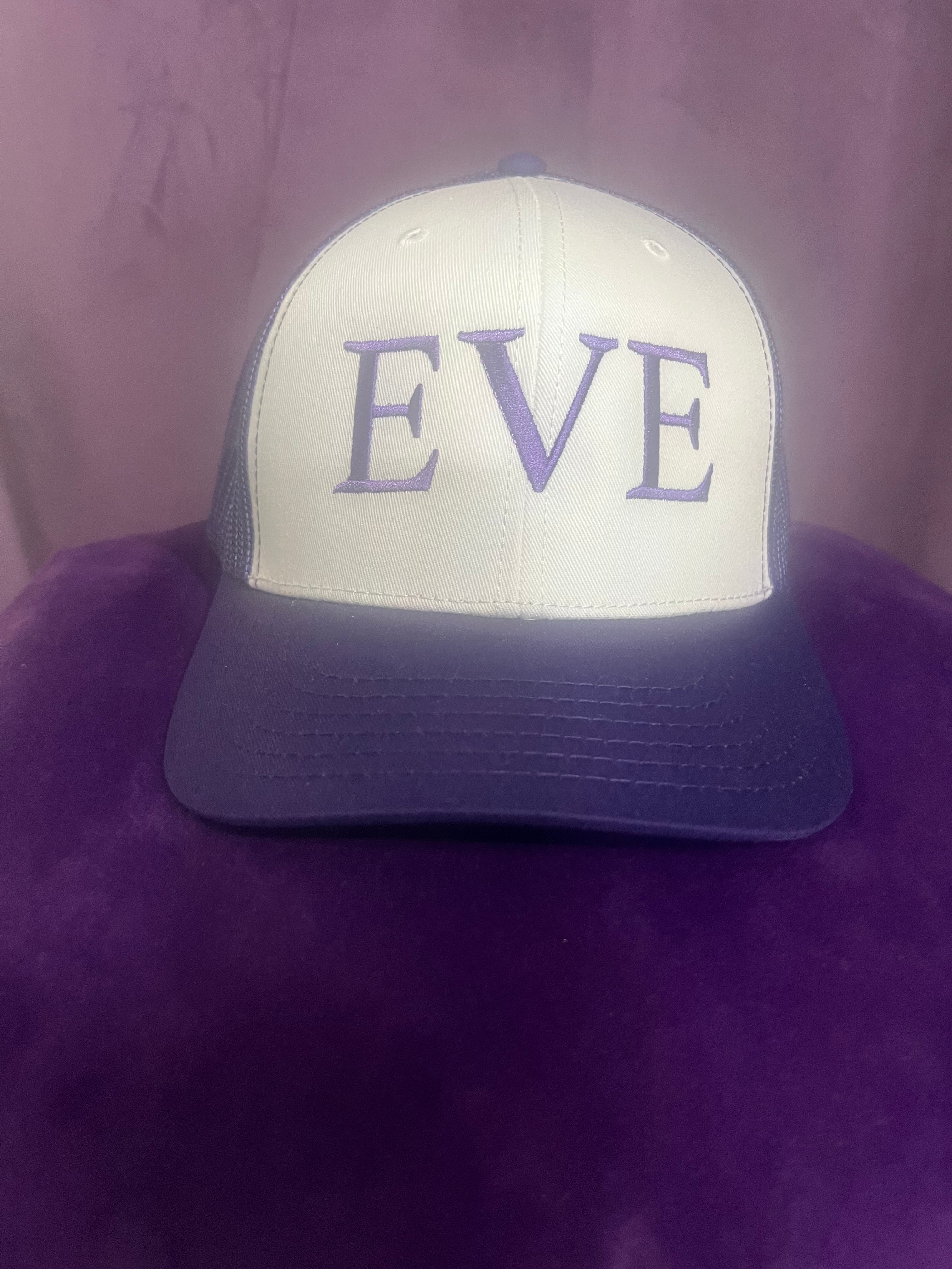 EVE Purple Mesh Cap | Luxury Signature Edition