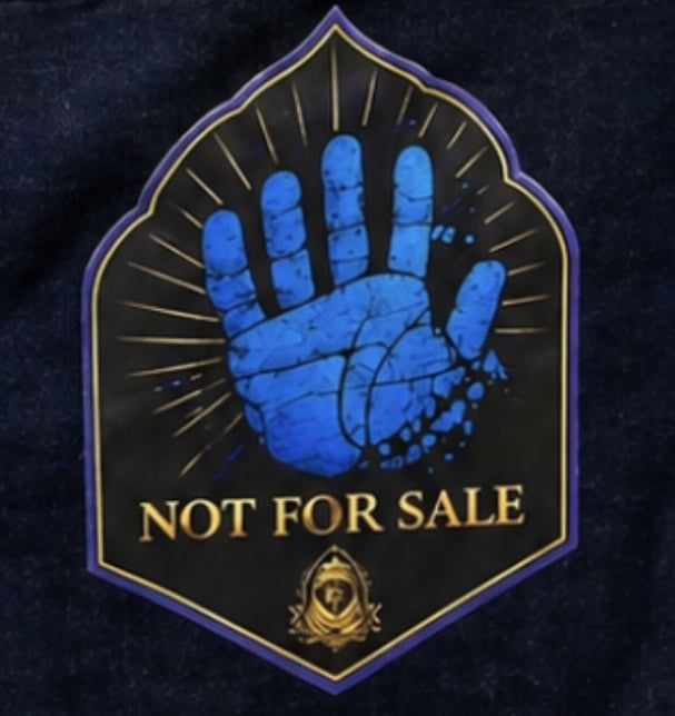 NOT FOR SALE