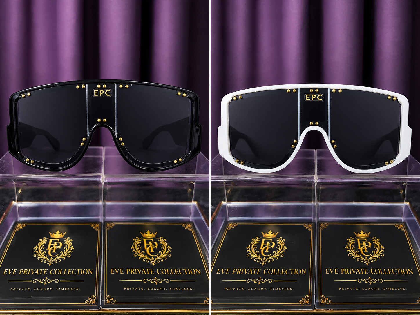 EPC Signature Studded Shield Sunglasses