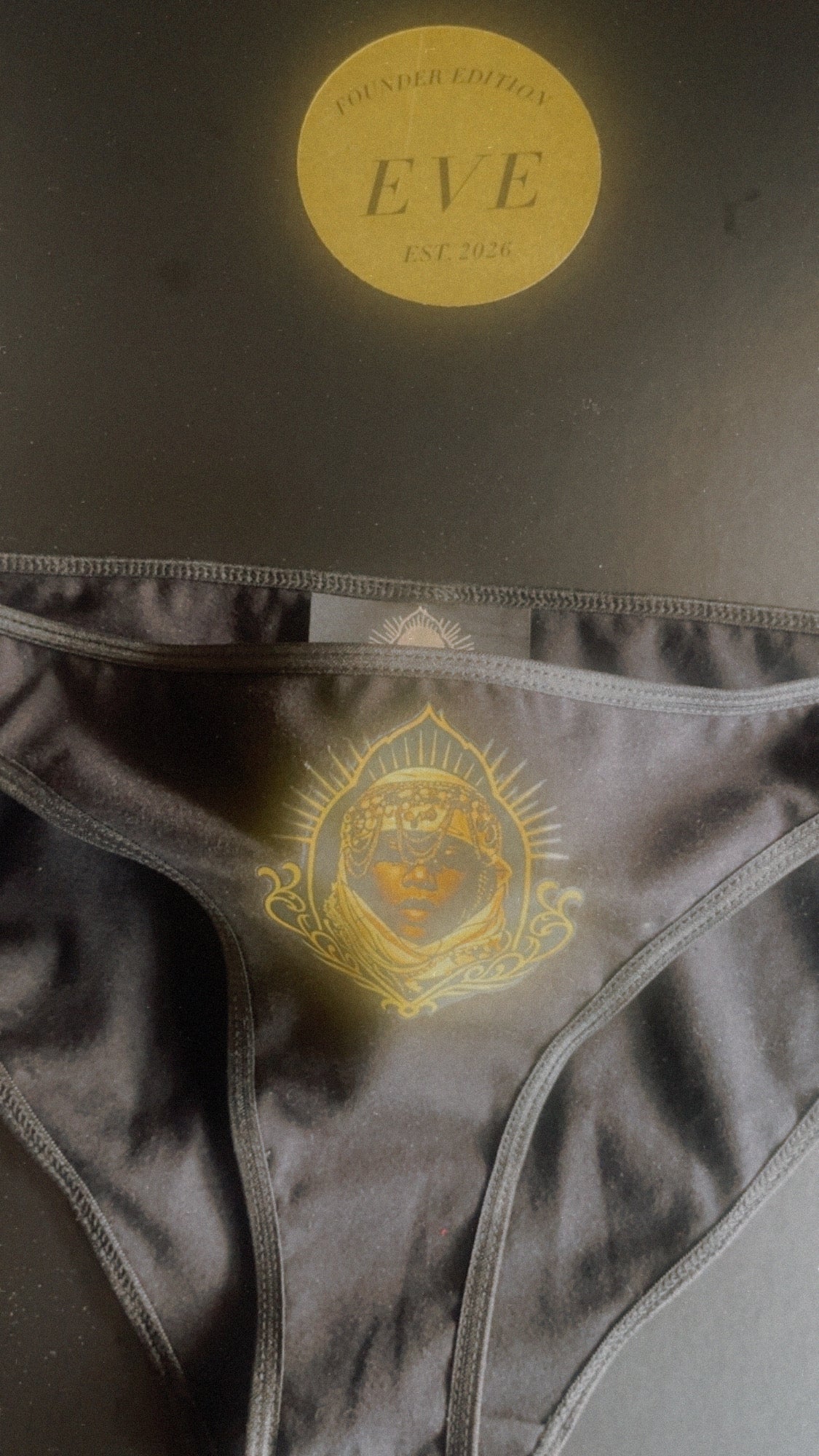 House Essentials Panty - Obsidian