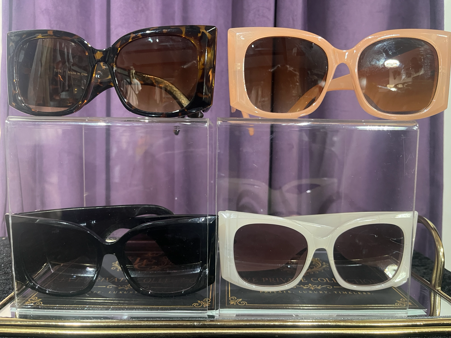 EPC Signature Oversized Butterfly Sunglasses