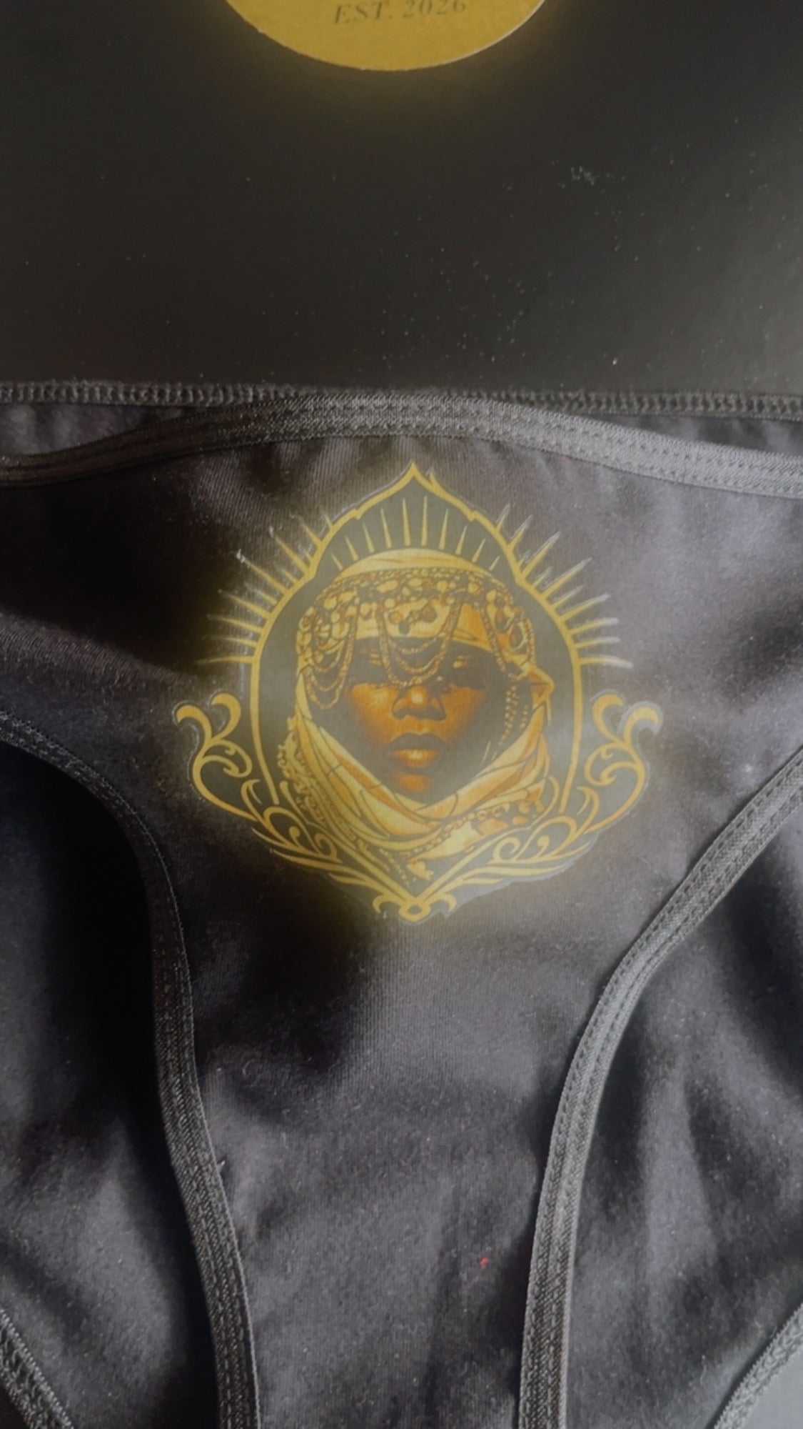 House Essentials Panty - Obsidian