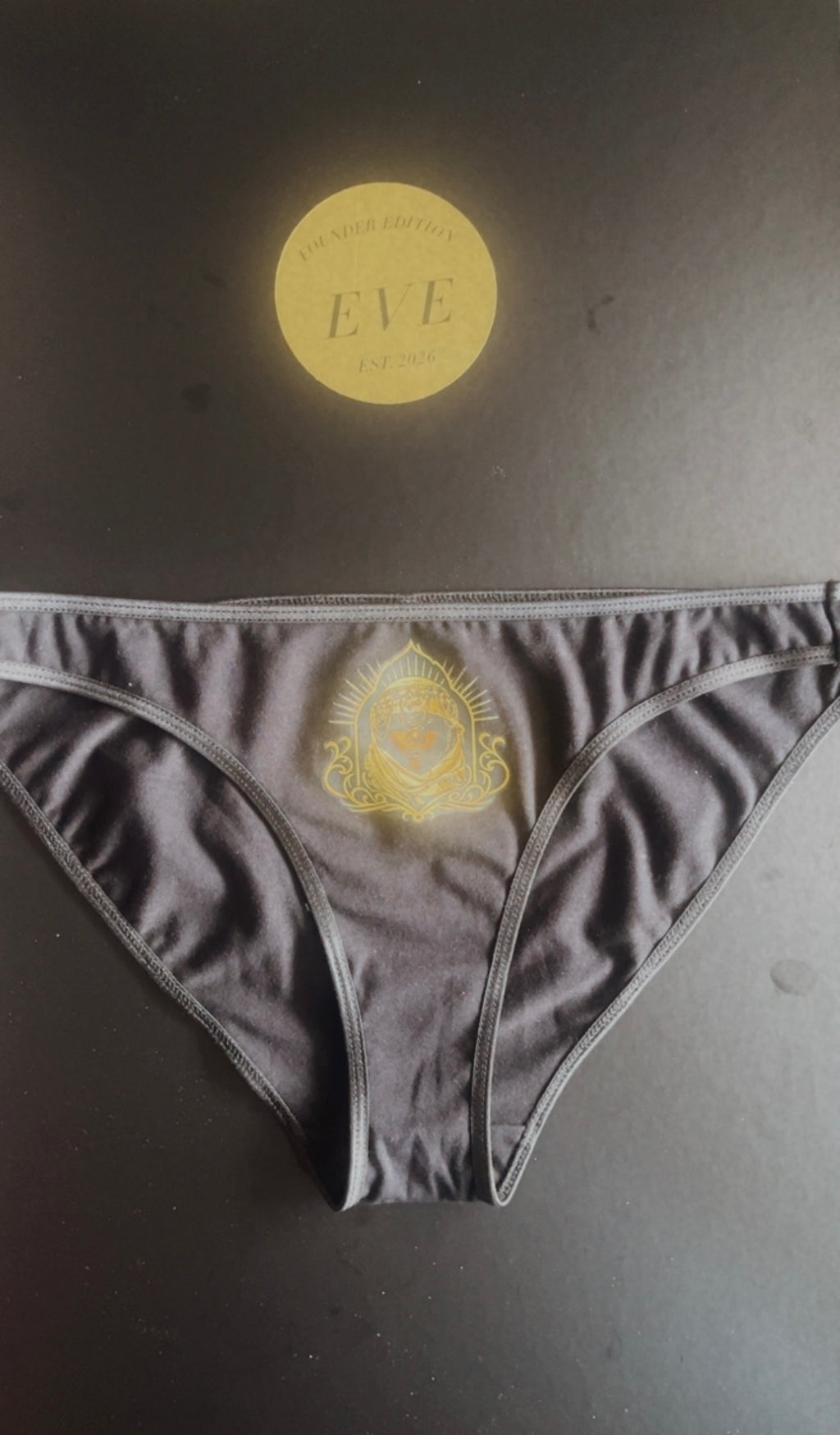 House Essentials Panty - Obsidian