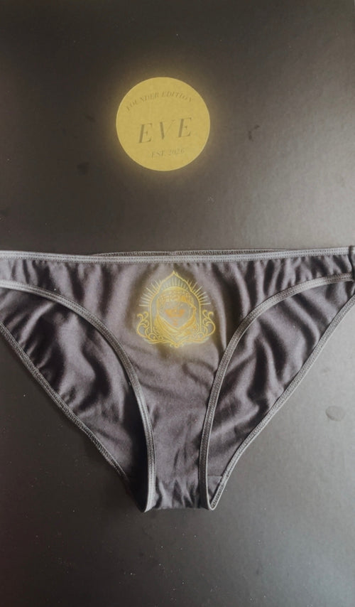 House Essentials Panty - Obsidian