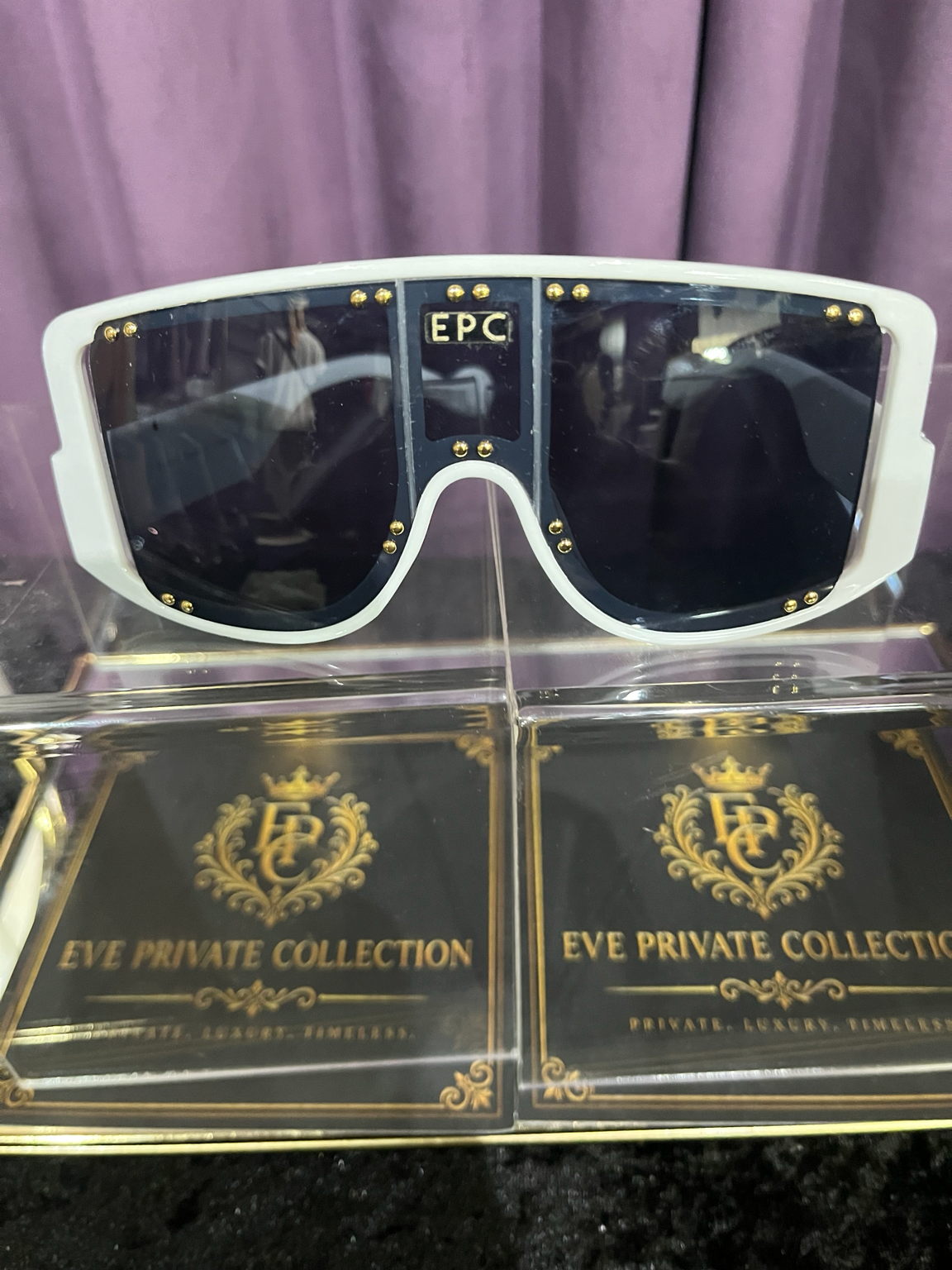 EPC Signature Studded Shield Sunglasses