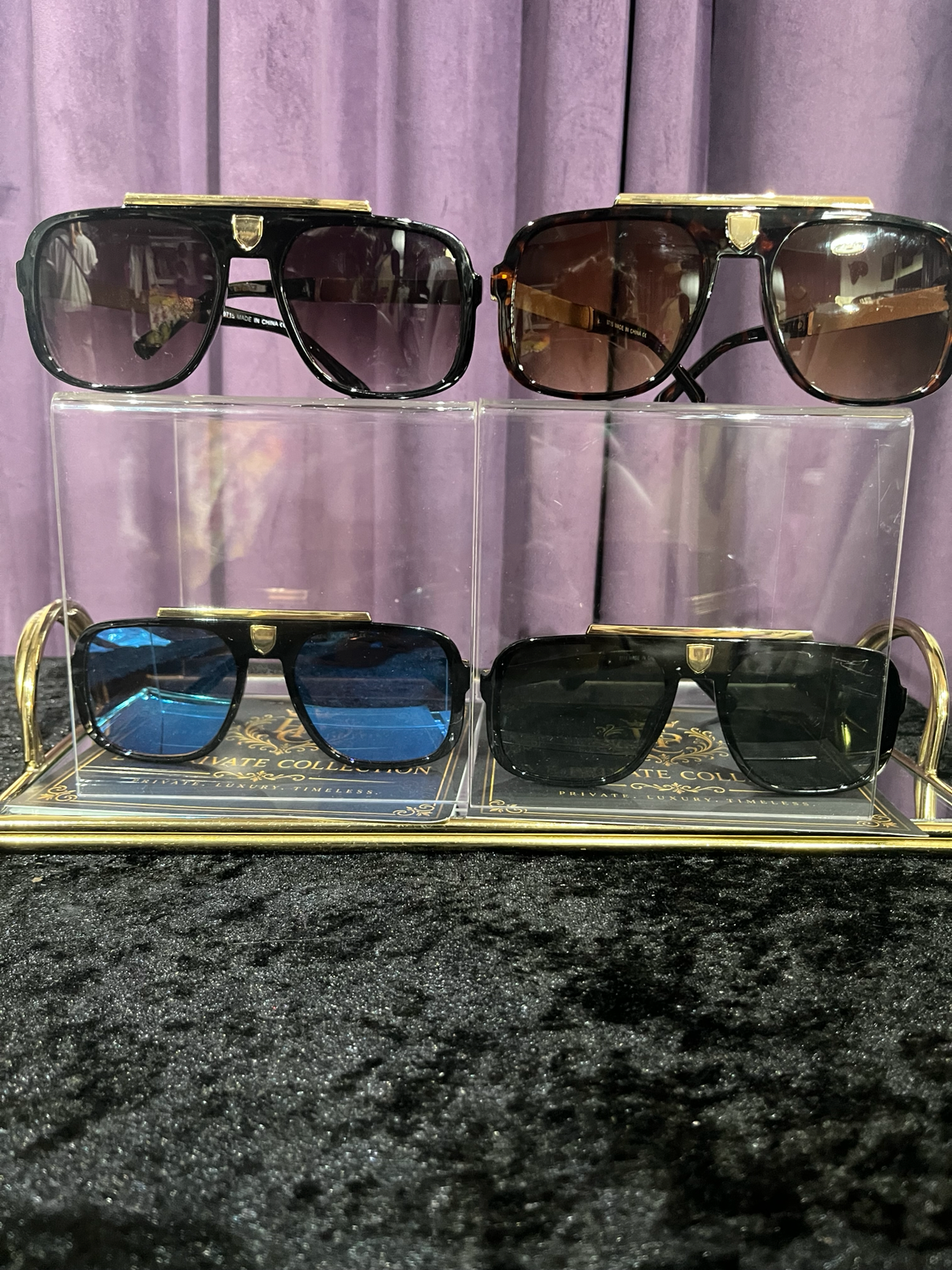 EPC Signature Wide Aviator Sunglasses