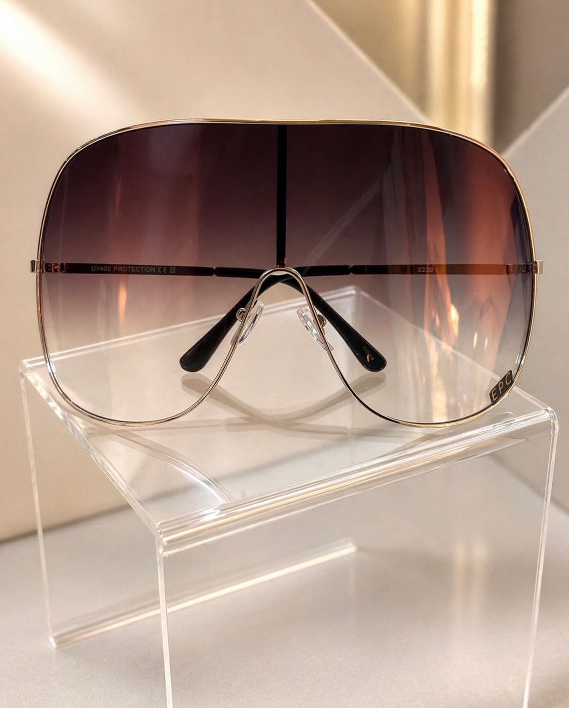 EPC HATER BLOCKER SHIELDS - Oversized Luxury Sunglasses