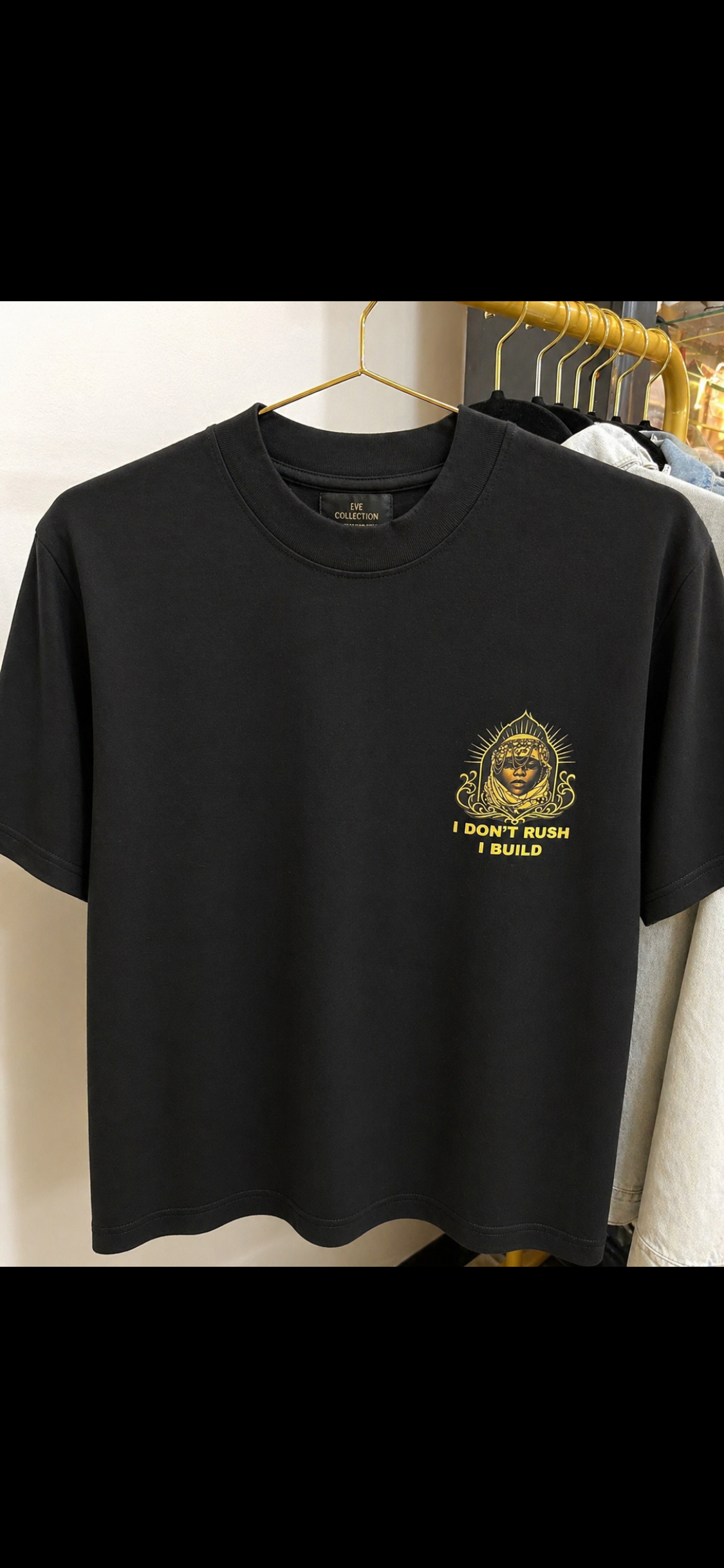 House Essentials Tee -  Crème / Noir