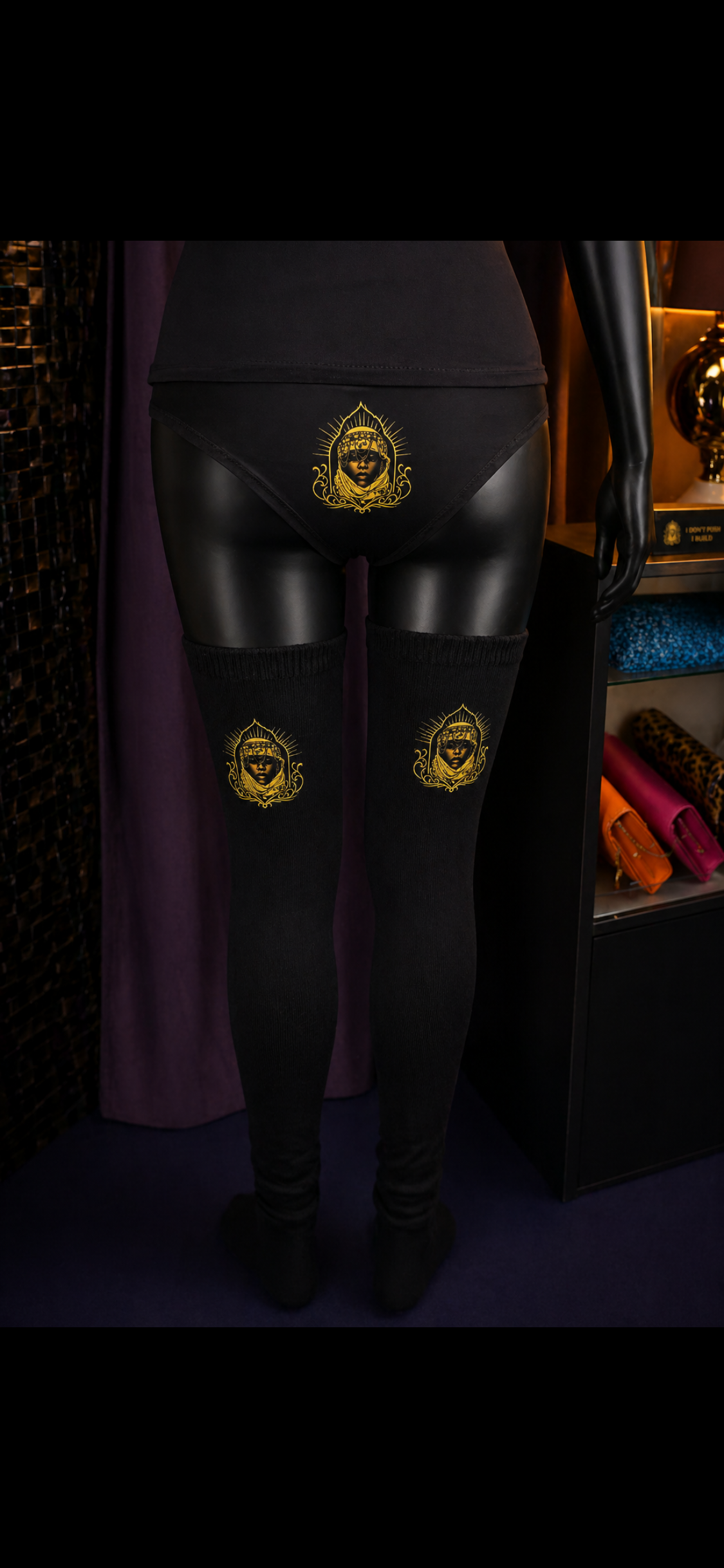 House Essentials Panty - Obsidian