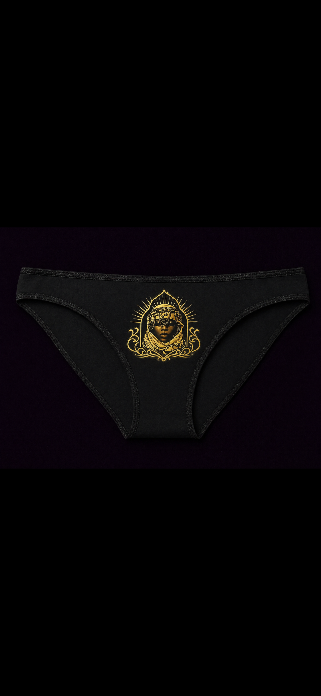 House Essentials Panty - Obsidian