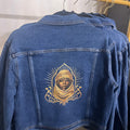 EVE PRIVATE COLLECTION - Women's House Crest Cropped Denim Jacket