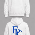 EPC Signature Hoodie | White & Royal Blue