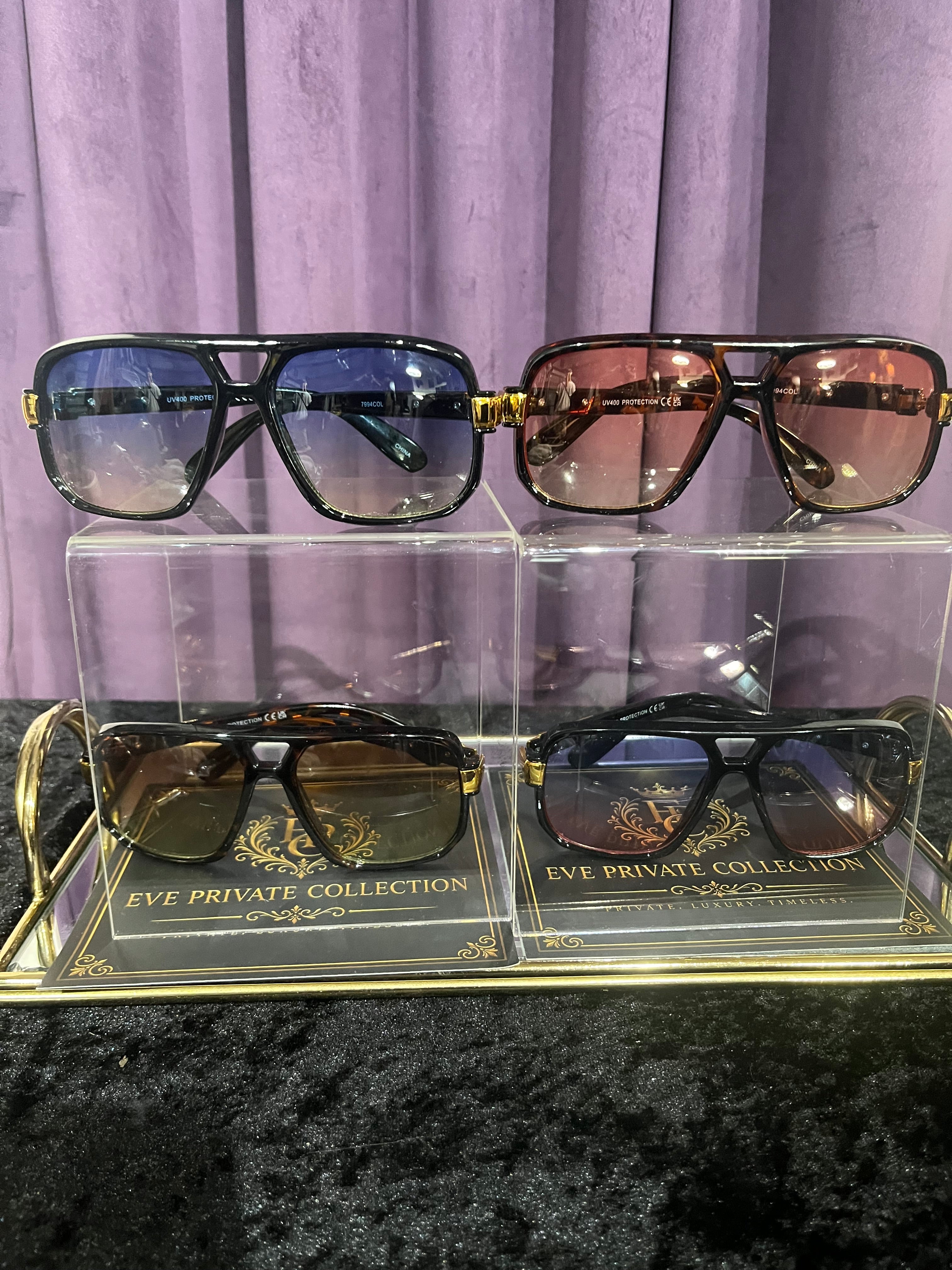 Curated Luxe Navigator Sunglasses