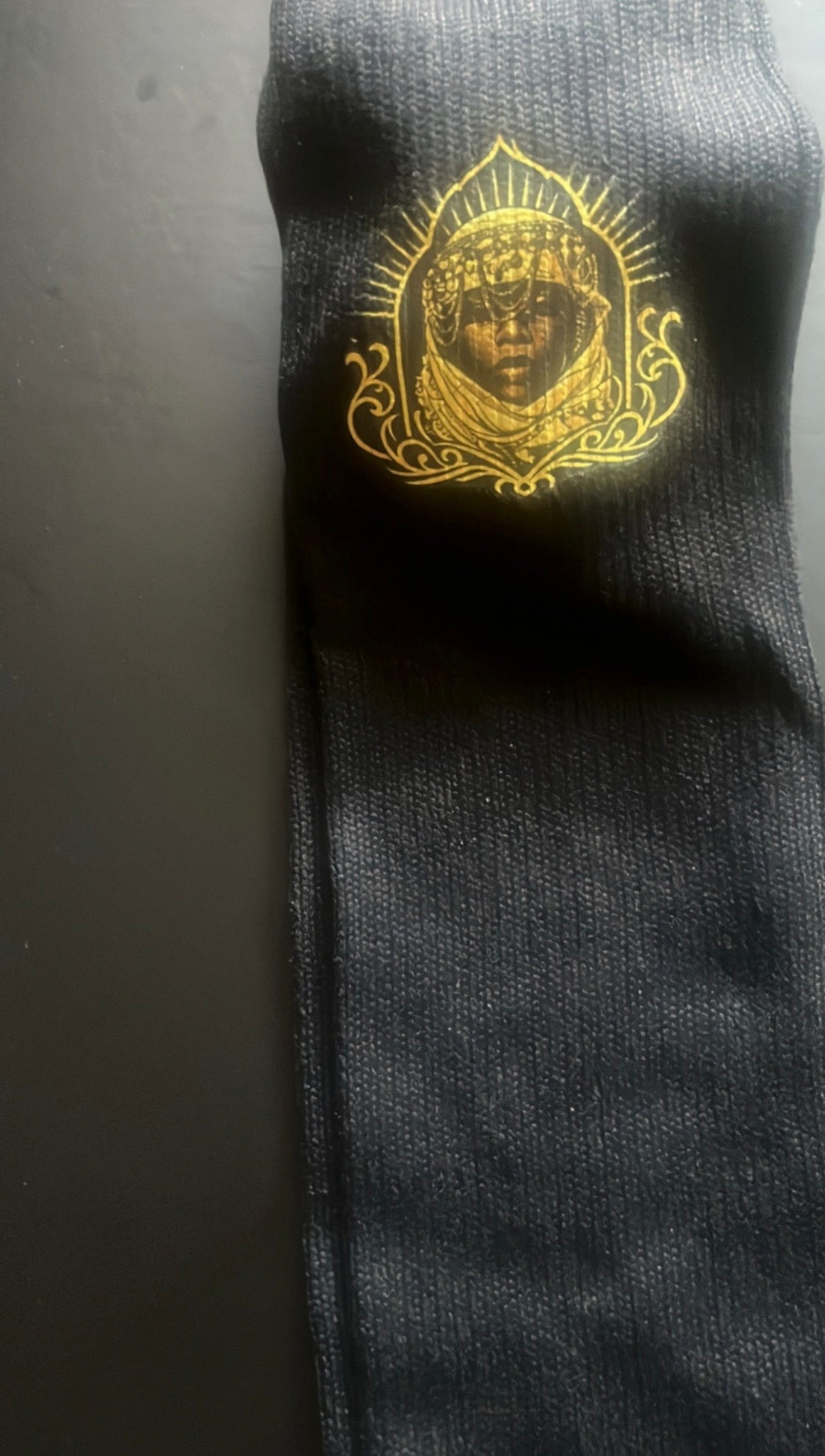 House Essentials  Thigh High Socks - Obsidian