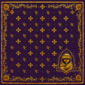 The Royal Violet Scarf
